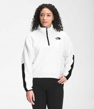 Flísové Bundy The North Face TKA Kataka Damske Biele | 7821049-FO