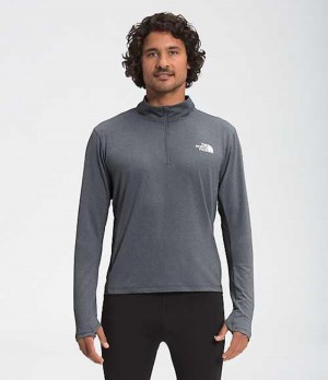 Mikina The North Face Riseway ½ Zip Panske Siva | 2531074-HU