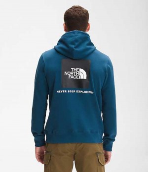 Mikina s Kapucnou The North Face Box NSE Panske Modre Čierne | 2087561-PI