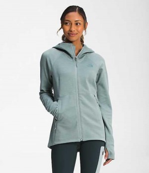 Mikina s Kapucnou The North Face Canyonlands Damske Strieborne Modre | 7351926-FN