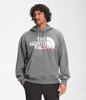 Mikina s Kapucnou The North Face Coordinates Panske Siva | 0942631-CZ