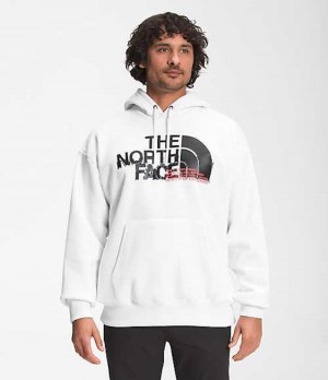 Mikina s Kapucnou The North Face Coordinates Panske Biele | 4389205-GY