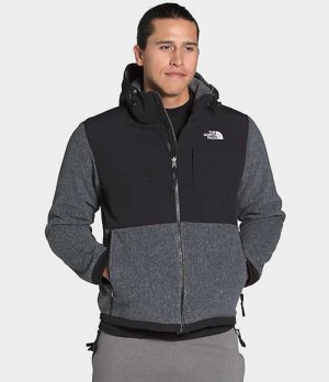 Mikina s Kapucnou The North Face Denali 2 Panske Siva | 2768591-ZT