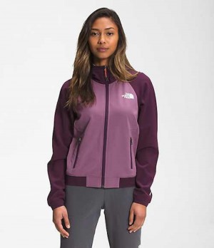 Mikina s Kapucnou The North Face Tekware® Damske Nachový Bordove | 3716289-PT