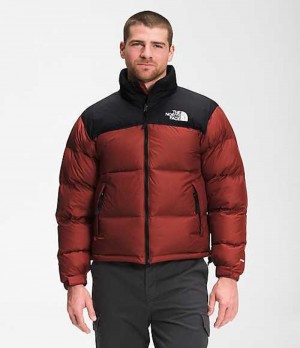 Paperova Bunda The North Face 1996 Retro Nuptse Panske Červené | 1752368-OE