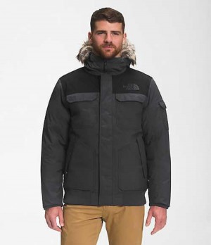 Paperova Bunda The North Face Gotham Panske Siva Čierne | 7246351-DZ