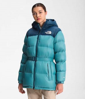 Paperova Bunda The North Face Nuptse Damske Modre | 3506829-DN