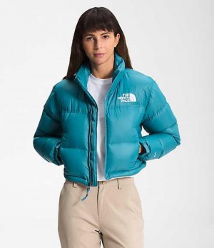 Paperova Bunda The North Face Nuptse Damske Modre | 3724501-EO