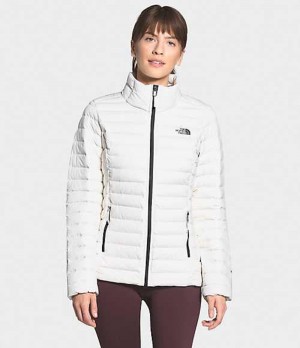 Paperova Bunda The North Face Stretch Damske Biele | 8139670-FA