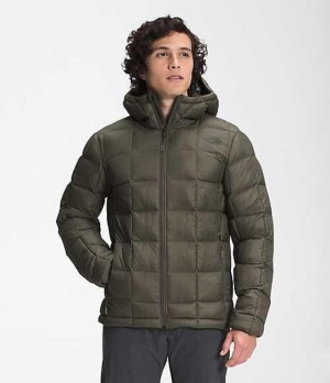 Paperova Bunda The North Face ThermoBall™ Super Panske Siva Hnede Zelene | 4239170-TH