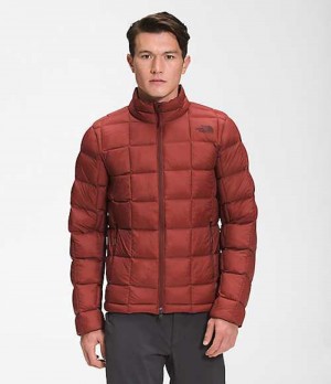 Paperova Bunda The North Face ThermoBall™ Super Panske Červené | 1843697-EJ