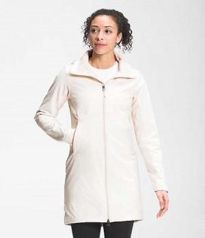 Parka The North Face Shelbe Raschel Damske Biele | 4165382-ML