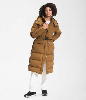 Parka The North Face Sierra Damske Hnede | 8674315-OJ