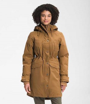 Parka The North Face Snow Down Damske Hnede | 8074513-JL