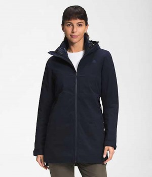 Parka The North Face ThermoBall™ Eco Damske Námornícka Modrá | 5948716-FZ