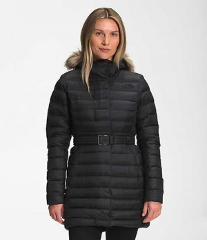 Parka The North Face Transverse Belted Damske Čierne | 7123046-UT