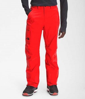 Snowboardové Nohavice The North Face Freedom Panske Červené | 4137825-ME