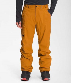 Snowboardové Nohavice The North Face Freedom Panske Žlté | 2645089-EU