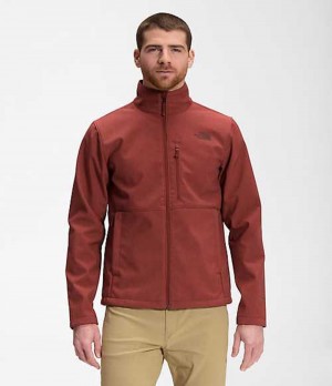 Softshellová Bunda The North Face Apex Bionic Panske Červené | 3075621-RA