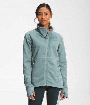 Softshellová Bunda The North Face Canyonlands Damske Strieborne Modre | 1386790-WQ