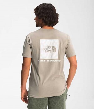 Tricko The North Face Box NSE Panske Siva | 1354689-DW