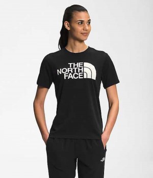 Tricko The North Face Half Dome Damske Čierne | 2301587-EQ