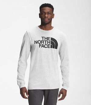 Tricko The North Face Half Dome Panske Svetlo Siva | 4839271-JO