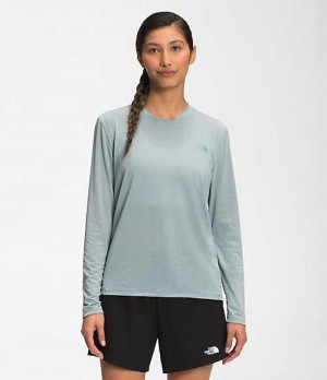 Tricko The North Face Wander Damske Strieborne Modre | 4952718-AI