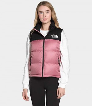 Vesta The North Face 1996 Retro Nuptse Damske Ruzove | 1783465-AZ