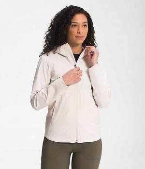 Vetrovka The North Face Allproof Stretch Damske Biele | 4157862-QC