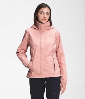 Vetrovka The North Face Resolve 2 Damske Ruzove Hnede | 9268451-TB