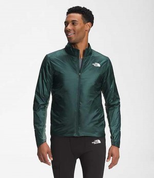 Vetrovka The North Face Zimná Warm Panske Tmavo Olivovo Zelená Zelene | 1296853-WZ