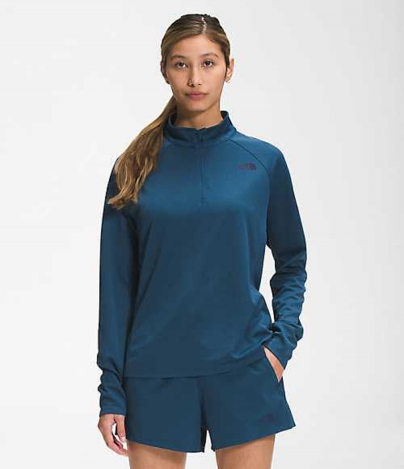 Mikina The North Face Wander Damske Modre | 8321507-NY