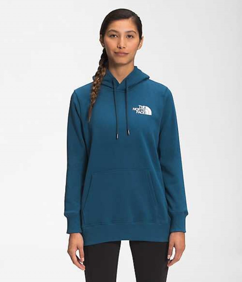 Mikina s Kapucnou The North Face Box NSE Damske Modre | 4378521-QJ