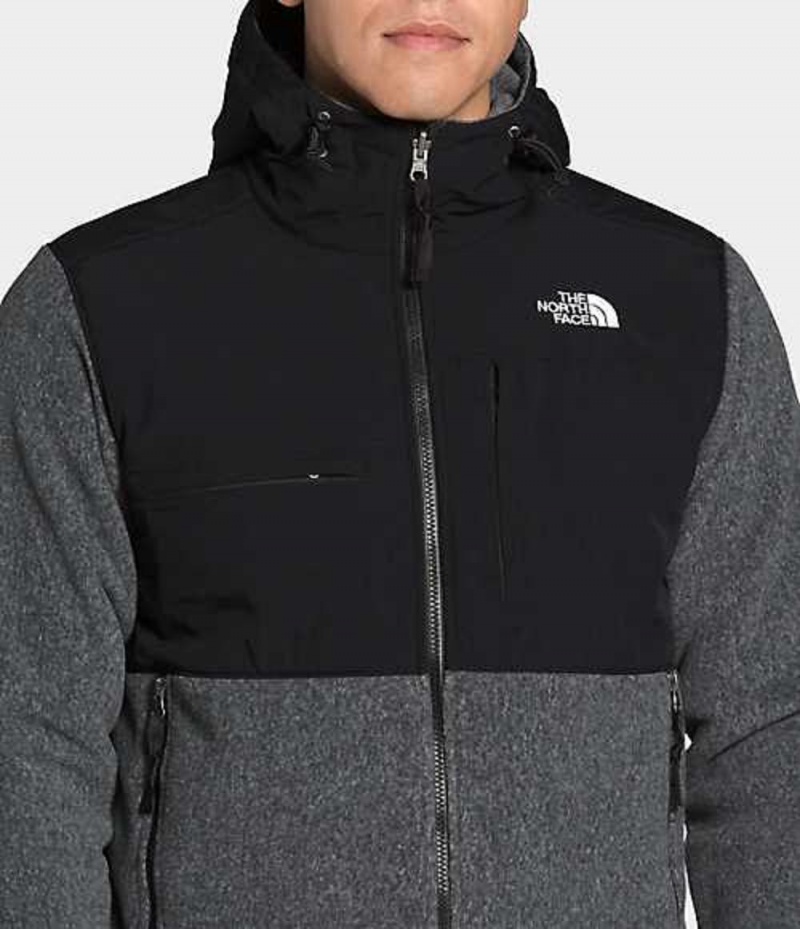 Mikina s Kapucnou The North Face Denali 2 Panske Siva | 2768591-ZT