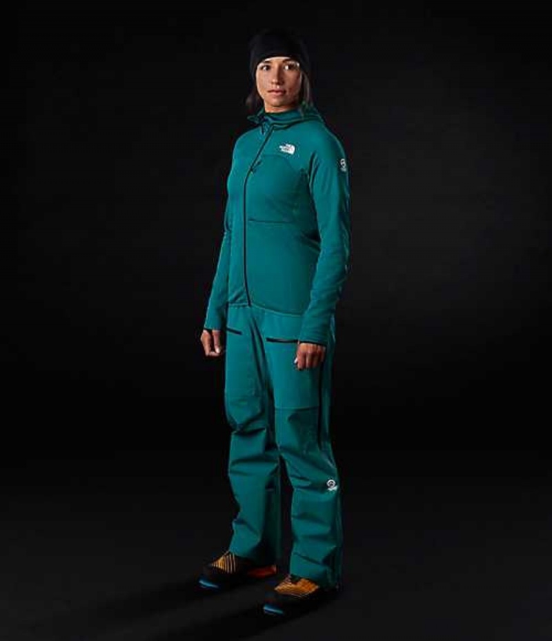 Mikina s Kapucnou The North Face Summit L2 FUTUREFLEECE™ Damske Tyrkysové | 3154872-WF