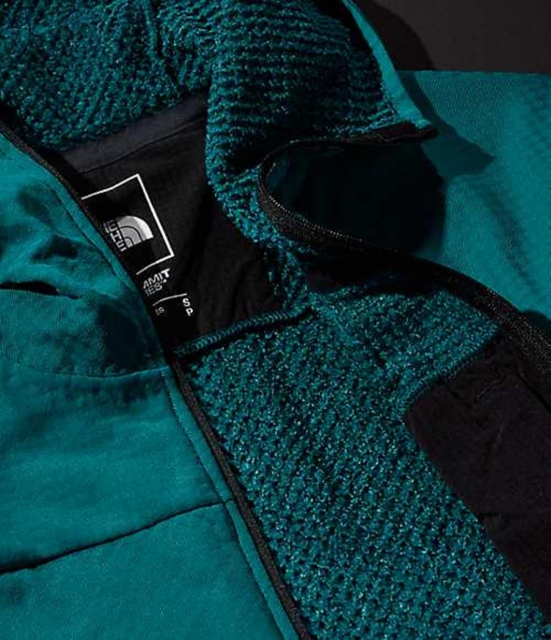 Mikina s Kapucnou The North Face Summit L2 FUTUREFLEECE™ Damske Tyrkysové | 3154872-WF