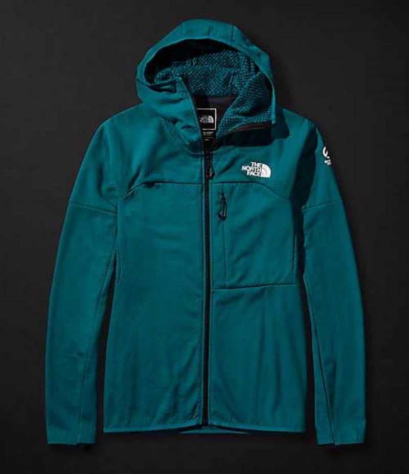 Mikina s Kapucnou The North Face Summit L2 FUTUREFLEECE™ Damske Tyrkysové | 3154872-WF