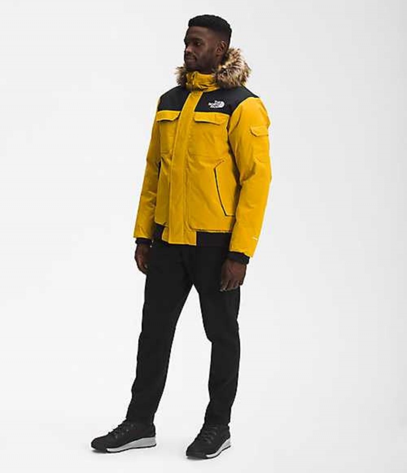 Paperova Bunda The North Face Gotham Panske Žlté | 2578014-GY