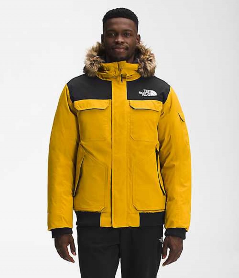 Paperova Bunda The North Face Gotham Panske Žlté | 2578014-GY