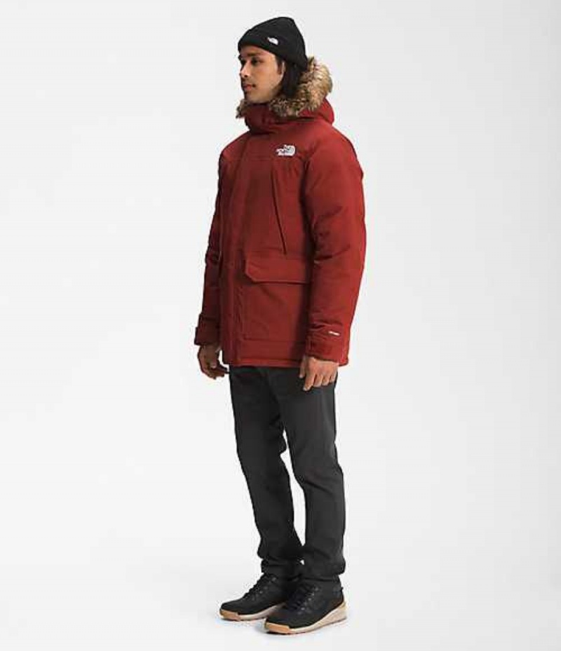 Paperova Bunda The North Face McMurdo Panske Červené | 4197865-BK