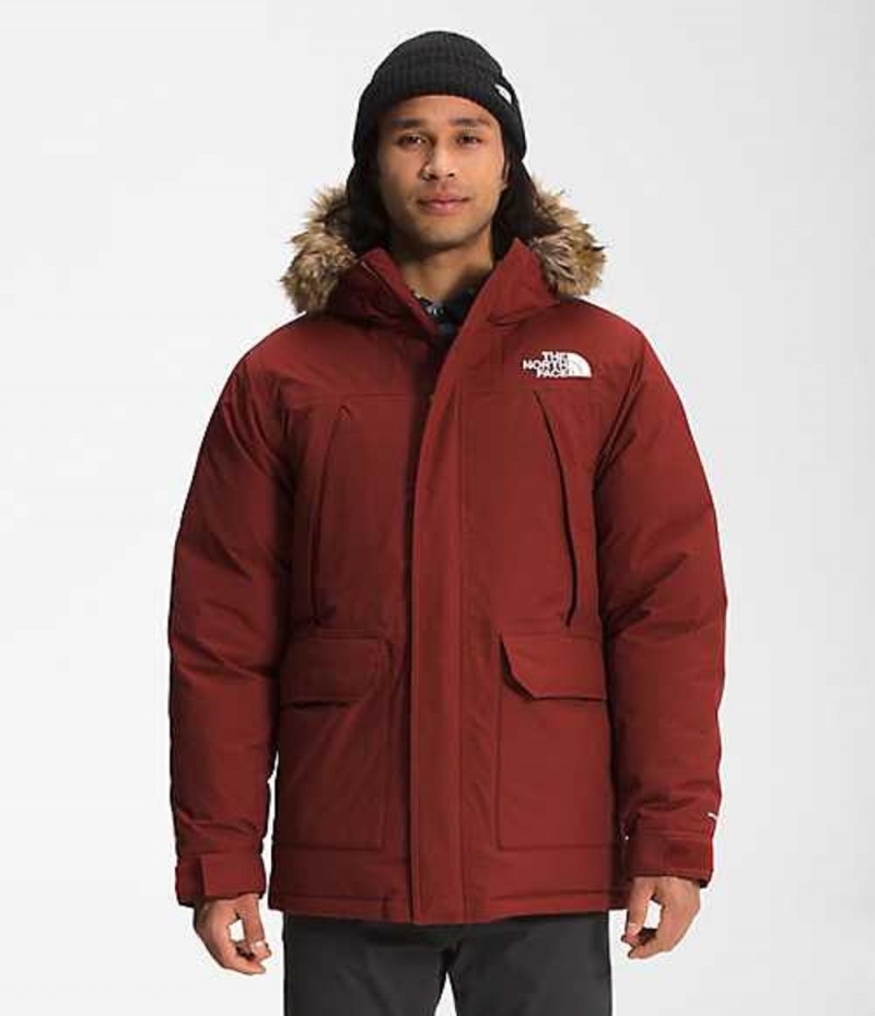 Paperova Bunda The North Face McMurdo Panske Červené | 4197865-BK