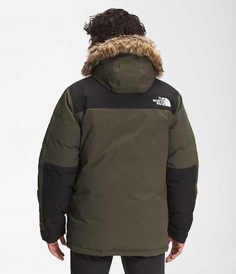 Paperova Bunda The North Face McMurdo Panske Siva Hnede Zelene | 5891620-CP