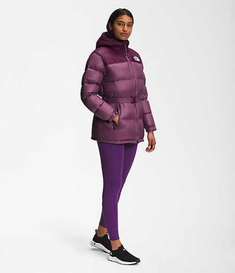 Paperova Bunda The North Face Nuptse Damske Nachový Bordove | 9748025-QI