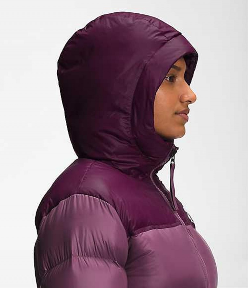 Paperova Bunda The North Face Nuptse Damske Nachový Bordove | 9748025-QI