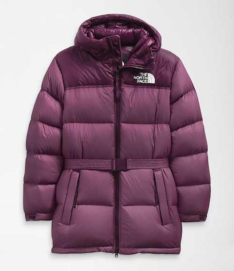 Paperova Bunda The North Face Nuptse Damske Nachový Bordove | 9748025-QI