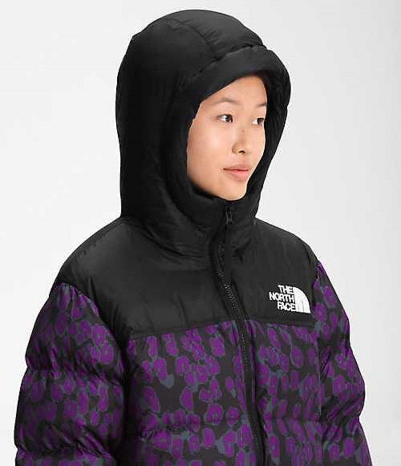 Paperova Bunda The North Face Nuptse Damske Nachový Čierne | 5814239-NX