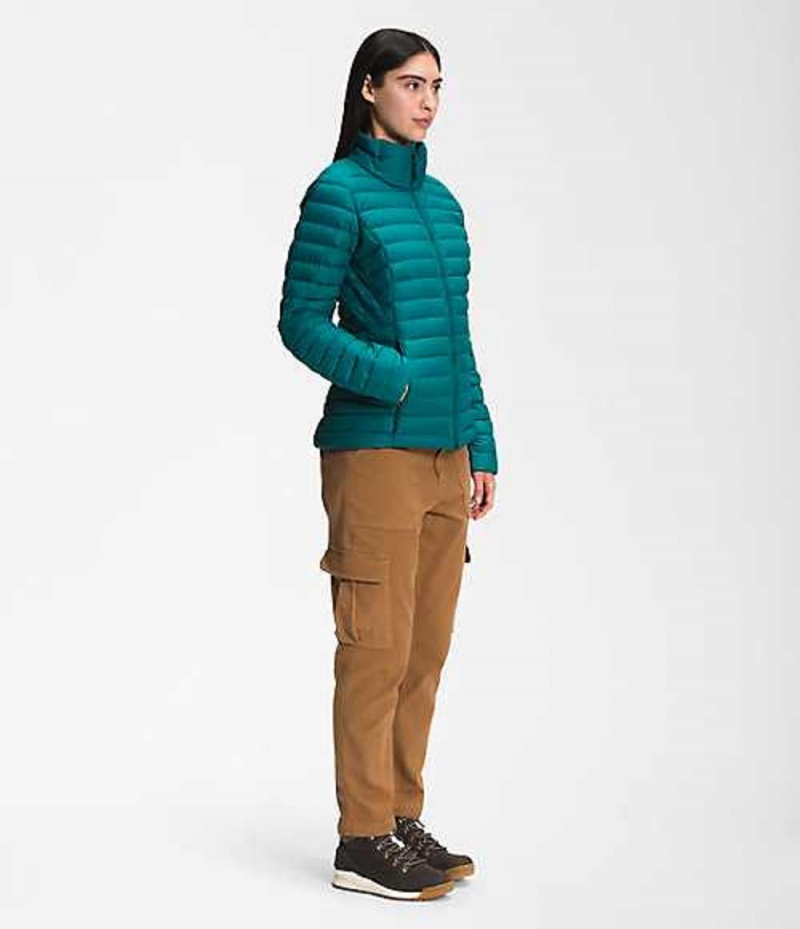 Paperova Bunda The North Face Stretch Damske Tyrkysové | 6981074-BJ