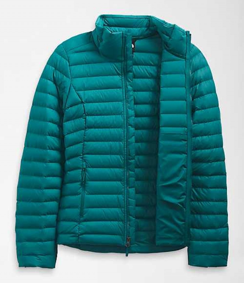 Paperova Bunda The North Face Stretch Damske Tyrkysové | 6981074-BJ