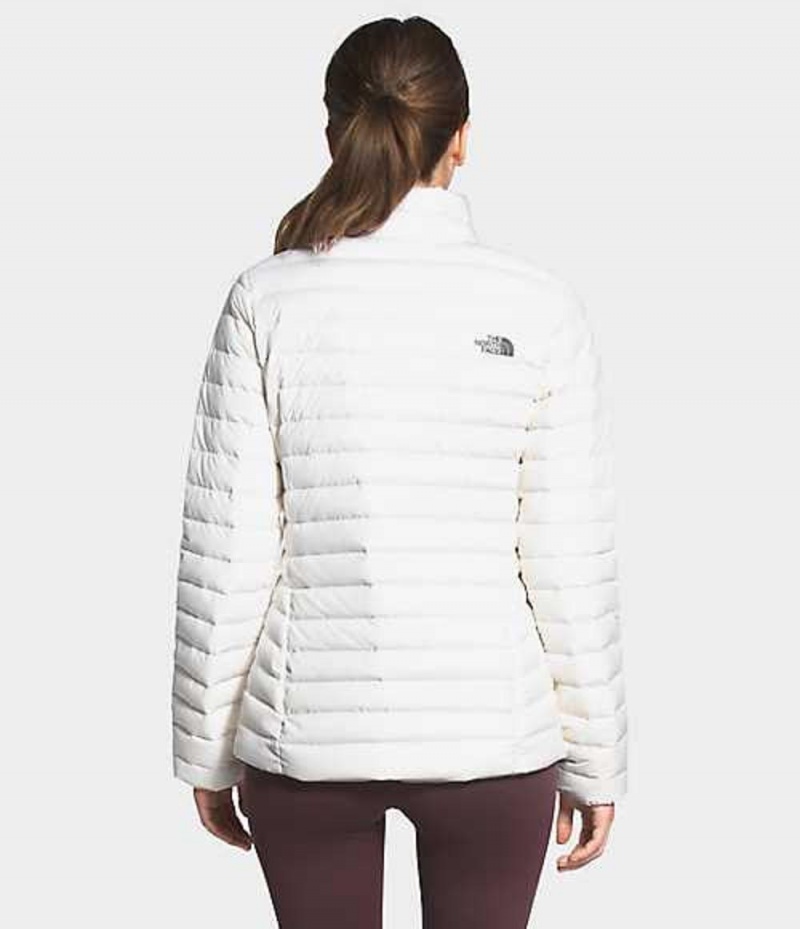 Paperova Bunda The North Face Stretch Damske Biele | 8139670-FA